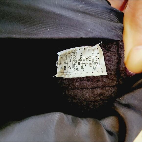 LANDS END NEW BLACK RAINBOOT SIZE 5M - Picture 4 of 8